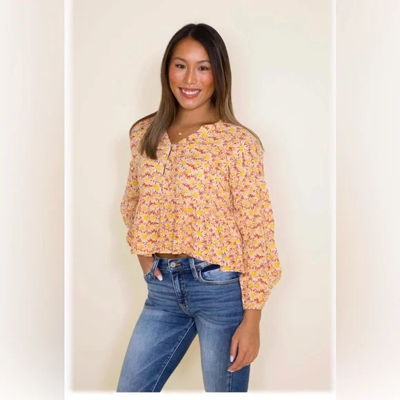 New Simply Southern Blouse - Picture 1 of 8